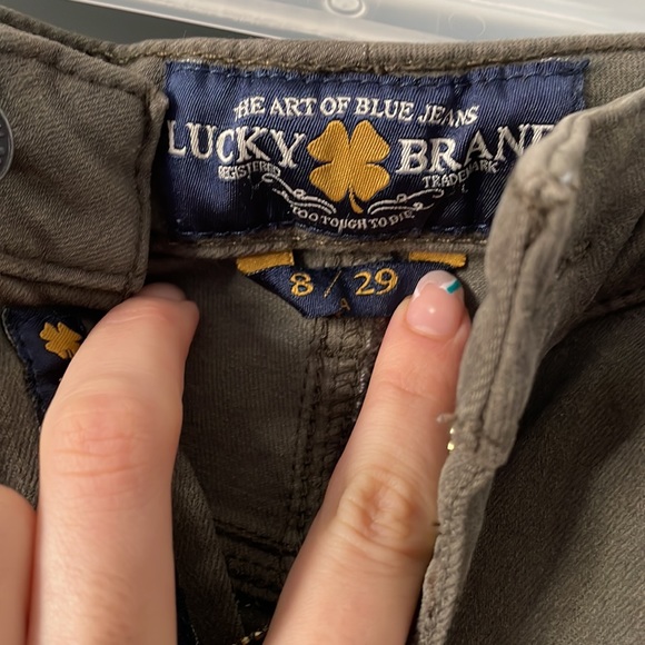 Green Lucky Brand Jeans - Picture 5 of 6
